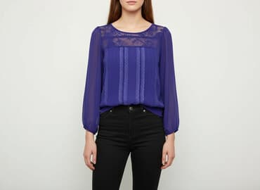 fioletowe buty deichmann: Atmosphere, Bluzka damska, rozmiar M — 7