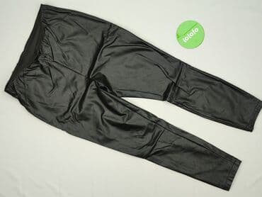 spodnie skórzane massimo dutti: Spodnie materiałowe damskie, rozmiar L — 3