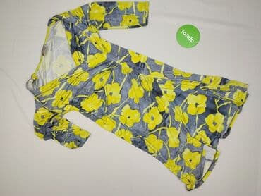 shein zolta sukienka: Cardigan, Sukienka damska, rozmiar M — 2