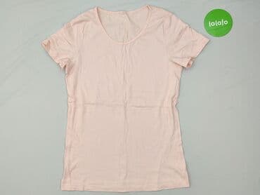 off pink t shirty: T-shirt damski, rozmiar S — 3