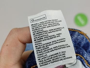 h m grey jeans: H&M, Spódnica damska, rozmiar XS — 5