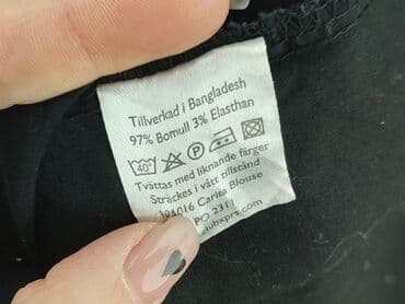 eleganckie bluzki czarne: Koszula damska, rozmiar S — 5