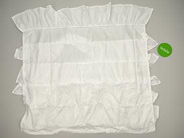 Inne artykuły dla domu: Falbaniasty biały panel dekoracyjny na łóżko/kołdrę - Kolor: biały — 3