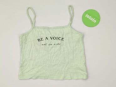 czarne bluzki basic: Sinsay, Top damski, rozmiar XS — 2