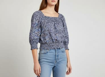 billie eilish ubrania h m: H&M, Bluzka damska, rozmiar S — 1