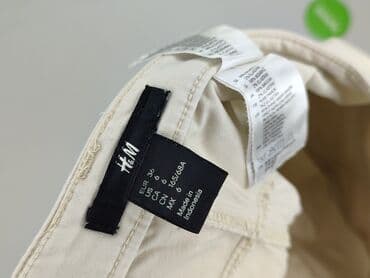 hm brązowe spodnie: H&M, Spodnie materiałowe damskie, rozmiar S — 4