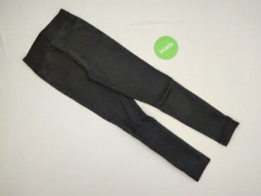 Women's Clothing: Material trousers for women, size S (EU 36) — 2