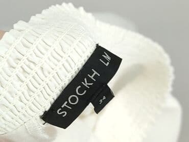 biala bluzka z dlugim rekawem: STOCKH LM, Bluzka damska, rozmiar S — 5