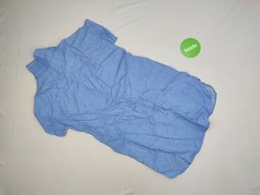 błekitna sukienki: Koszula damska, rozmiar L — 3