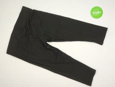 legginsy sportowe damskie duże rozmiary: Basic, Legginsy Sportowe damskie, rozmiar L — 3