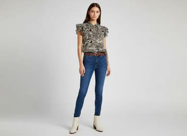 marks and spencer tops: Limited Collection, Women's blouse, size S — 8