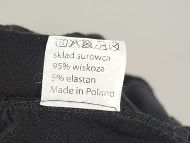 czarne eleganckie bluzki plus size: BySisi, Bluzka damska, rozmiar S — 5
