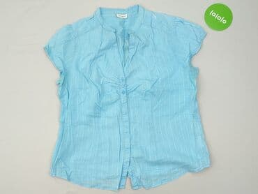 marynarka damska w jodełkę: Yessica, Bluzka damska, rozmiar XL — 2