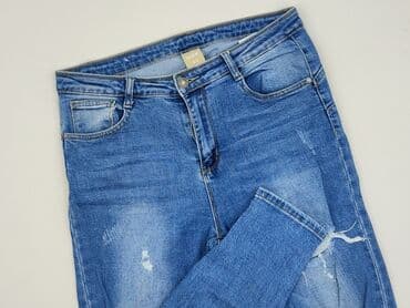 przecierane jeansy: Jeansy damskie, rozmiar XL — 1