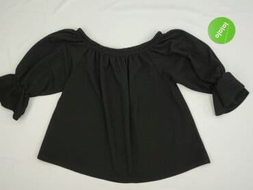 hiszpanki bluzki czarne: Boohoo, Bluzka damska, rozmiar L — 2