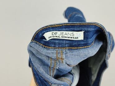 dzinsowe krótkie spodenki: DENIM JEANS, Szorty damskie, rozmiar M — 4