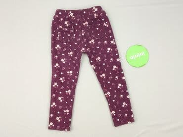 rajstopy wzorzyste: Material trousers, Kiki & Koko, 2-3 years, 92/98, condition - Perfect — 3