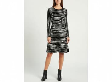 jakie rajstopy do bialej sukienki: Bodyflirt, Sukienka damska, rozmiar M — 6