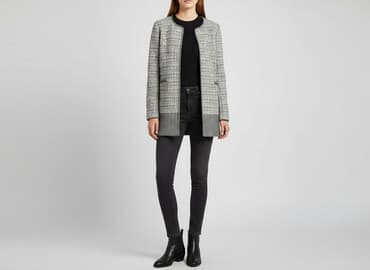 kurtka skórzana lidl: H&M, Marynarka damska, rozmiar L — 1