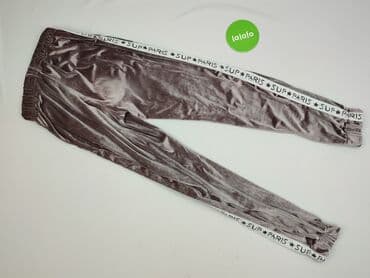 spodnie dresowe czekoladowe: HDM, Spodnie dresowe damskie, rozmiar S — 3