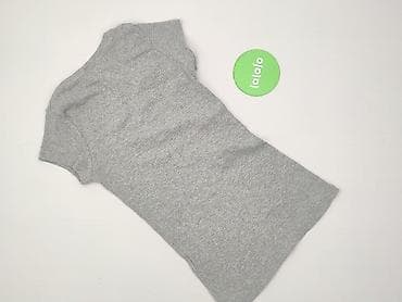 srebrny top h: HDM, T-shirt damski, rozmiar S — 3