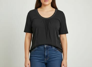 koszulka barcelony z napisem: Betty Barclay, Bluzka damska, 2XL — 8