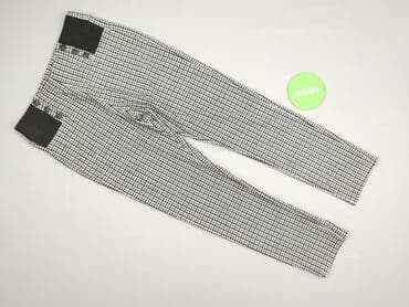 ubrania w pepitkę: Spodnie materiałowe damskie, rozmiar S — 3