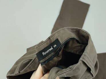 spodnie woskowane brązowe reserved: Reserved, Material trousers for women, size M (EU 38) — 4