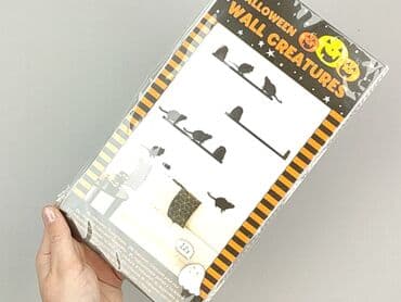 Домашній декор: Zestaw naklejek ściennych „Halloween Wall Creatures”. Czarne sylwetki — 4