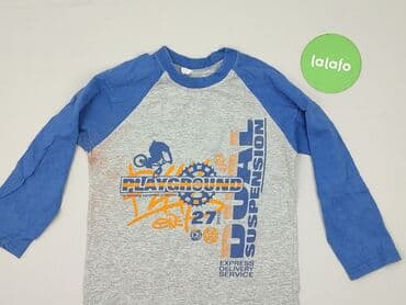 bluzka wiskoza elastan: Blouse, 4-5 years, 104-110 cm, condition - Very good — 2