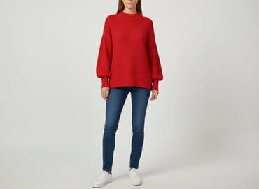 sweter odkryte ramiona: Sweter damski, rozmiar S — 1