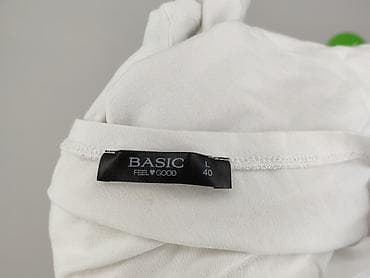 biala: Basic, Bluzka damska, rozmiar L — 6