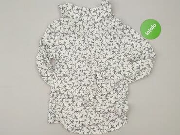 biala bluzka z dlugim rekawem: Bluzka damska, rozmiar M — 3