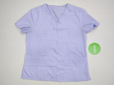 scrubs: Bluza medyczna damska, kolor jasny lawendowy. - Krój: scrub z — 2