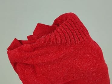 szeroki czerwony pasek do sukienki: Golf damski, rozmiar M — 5