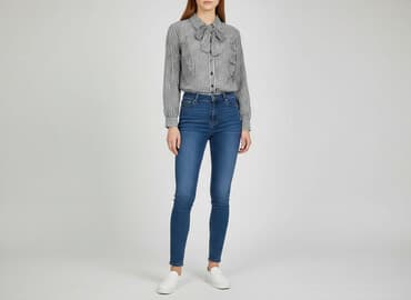 kurtki w krate pepco: Orsay, Koszula damska, rozmiar S — 6