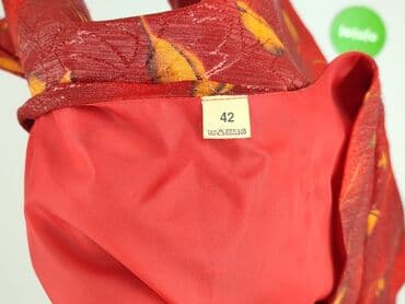 niebieska satynowa sukienka zara: Women`s dress, size XL (EU 42) — 4