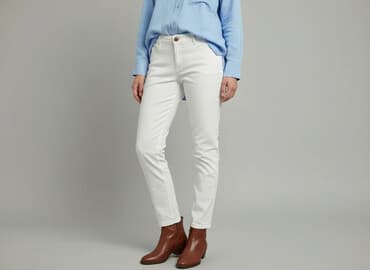 spodnie od piżamy damskie sinsay: Sinsay, Spodnie materiałowe damskie, rozmiar M — 8