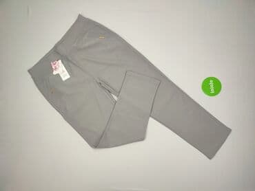 jeans mom slim fit stradivarius: Spodnie materiałowe damskie, rozmiar 5XL — 2