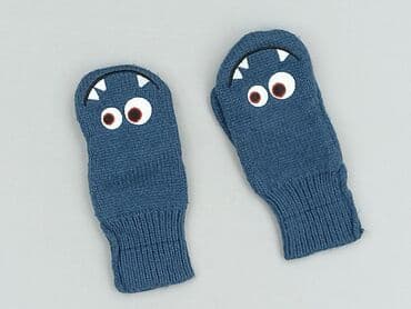 czapka gruby splot: Gloves, 16 cm, condition - Very good — 1