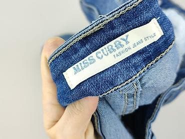 dżinsy straight regular: Spodnie 3/4 damskie, rozmiar 3XL — 4