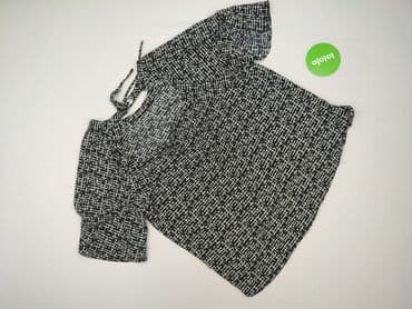 czarne bluzki z chokerem: Nutmeg, Bluzka damska, XL — 3