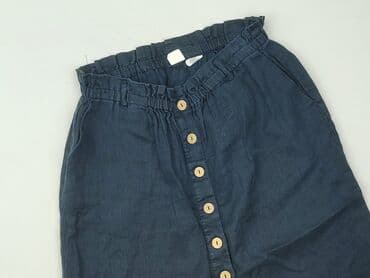 spódniczka alex biało niebieska: Spódnica damska, rozmiar M — 1