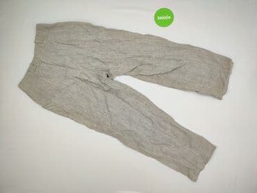 koszula nocna lniana: Spodnie materiałowe damskie, rozmiar XL — 3