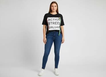 uliczne koszulki: T-shirt damski, rozmiar XL — 6