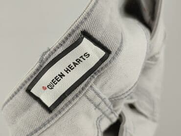 jeansy z serduszkami: Queen Hearts, Jeansy damskie, rozmiar S — 4