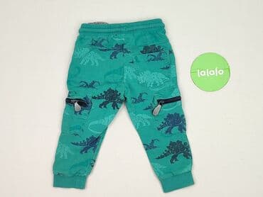 rajstopy czarne z wzorami: Sweatpants, Coccodrillo, 1.5-2 years, 92, condition - Very good — 3