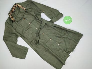 płaszcz jeansowy ochnik: Trencz damski, rozmiar L — 2