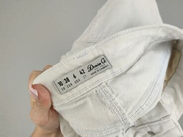jeansy damskie podarte: Denim Co, Spodnie materiałowe damskie, rozmiar M — 5