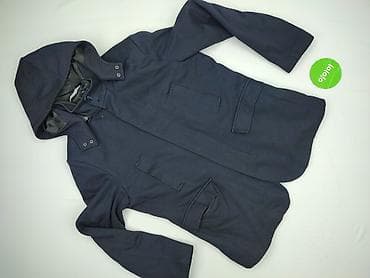 pull and bear cargo: Męska kurtka Zara Man z kapturem - Kolor: granatowy - Marka/linia — 3